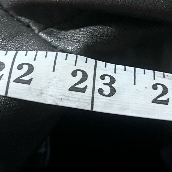 Kenneth Cole Black Leather Jacket for Men Sz M Zip Up with Pockets - Picture 11 of 12